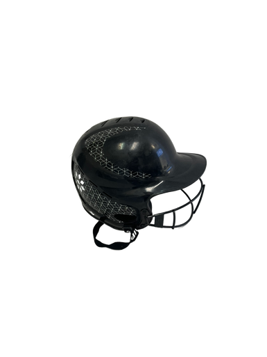 Used RIP-IT HELMET W/ MASK Batting Helmet w/Mask Black M/L 11692-S000139833