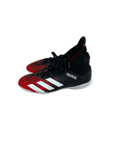 Used Adidas PREDATOR Soccer Indoor Shoes Black Senior 5 11692-S000139837