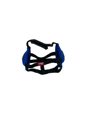 Used Asics JR GEL Wrestling Headgear Royal Blue 11692-S000139838