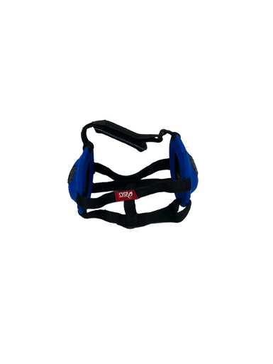 Used Asics JR GEL Wrestling Headgear Royal Blue 11692-S000139838