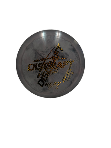 Used Discraft HEAT Disc Golf Driver Black 175g 11692-S000138260