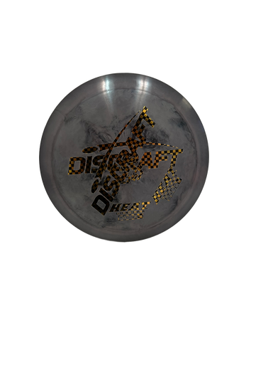 Used Discraft HEAT Disc Golf Driver Black 175g 11692-S000138260