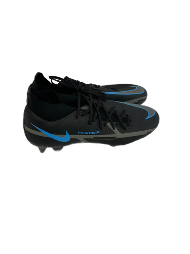 Used Nike PHANTOM GT Soccer Cleats Black And Carolina Blue Senior 9 11692-S000138308