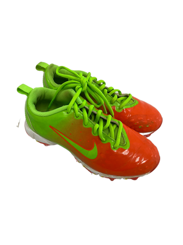 Used Nike HYPERDIAMOND BB/SB Cleats Neon Green Junior 02 11692-S000138350