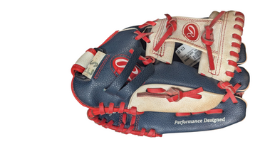 Used Rawlings PLAYERS SERIES BB/SB Glove RH Throw Navy Blue 11" 11833-S000165306