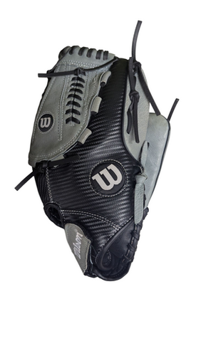 Used Wilson A360 BB/SB Glove RH Throw Grey 13" 11833-S000165307