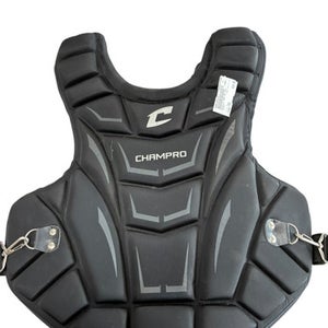 Used Champro CHP CP YTH Catchers Chest Protector Black Youth 11833-S000165413