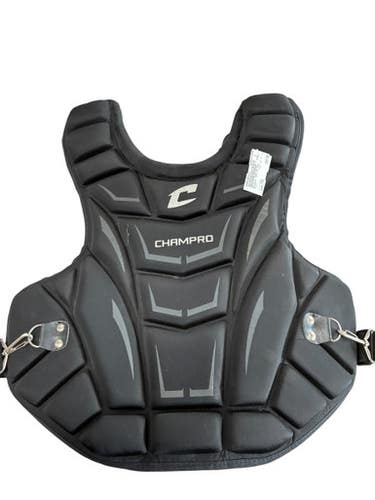 Used Champro CHP CP YTH Catchers Chest Protector Black Youth 11833-S000165413