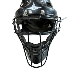 Used All Star CATCHERS HELMET W MASK Catchers Helmet w/Mask Black LG 11833-S000165412