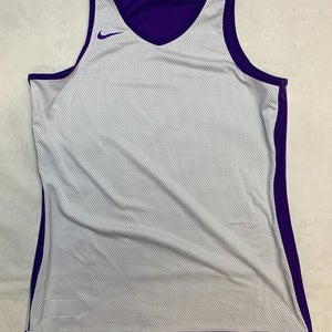 Nike 1-Ply Reversible Mesh Basketball Jersey Women's Medium HM9056 Purple White