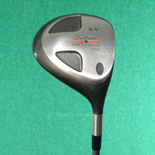 Titleist Pro Titanium 975J 9.5 Driver Factory Ultralight 60 Graphite Stiff