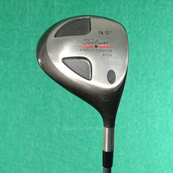 Titleist Pro Titanium 975J 9.5 Driver Factory Ultralight 60 Graphite Stiff