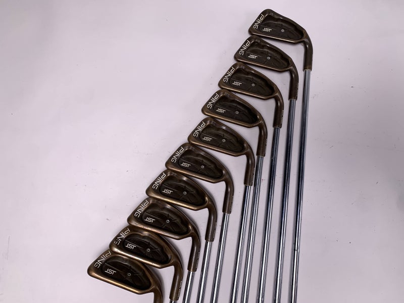 Ping ISI Beryllium Copper Iron Set 2-PW+SW Silver Dot Cushin JZ Stiff Steel RH