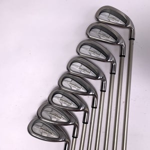 Callaway X-14 Iron Set 4-PW+SW Steelhead X-14 Gems Ladies Steel Womens RH