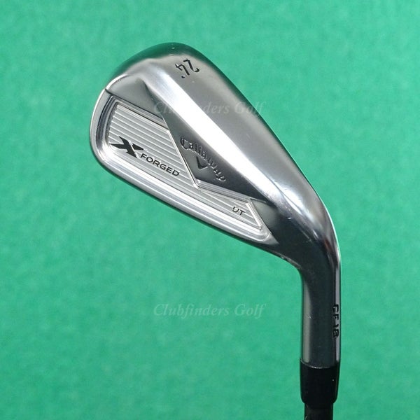Callaway X Forged UT CF-18 24 Utility Iron Tensei AV Series 75-S Steel Stiff