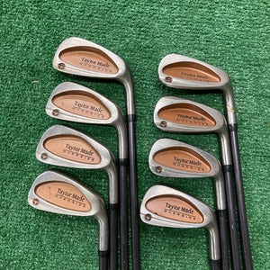 Men's TaylorMade BURNER OVERSIZE Iron Set Right Handed Regular Flex (Used)