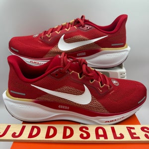 Nike Air Zoom Pegasus 41 NFL San Francisco 49ers Shoes FZ5070-600  Men’s Sz 14

New