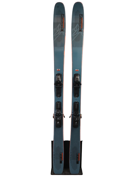 Used 2023 Salomon QST 98 Skis (183cm) w/ Salomon M 11 Bindings