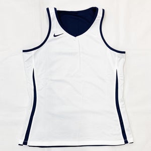 Nike Dri-FIT Reversible Practice Basketball Jersey Women's M Blue White DN5222