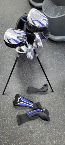 Used Maxfli REV 3 FOR 55-59 INCH Teen Package Set RH Navy Blue 8 Piece 11497-C000151227