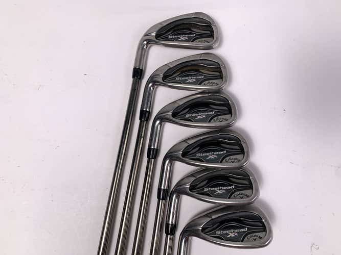 Callaway Steelhead XR Iron Set 6-PW+GW UST Mamiya Recoil ES 460 F3 Regular LH