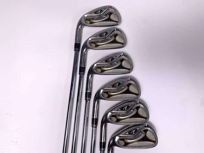 TaylorMade R7 Iron Set 4-9 Regular Steel Mens LH
