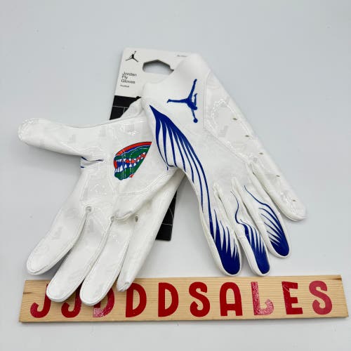 Air Jordan Fly Lock Football Gloves Florida Gators Team PE FN5458-132 Men’s 3XL