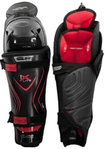 Senior Bauer Vapor 1X Lite 14" Shin Pads (New)