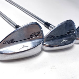 Mizuno T22 Satin Chrome Wedge Set 52* 9 | 56* 14 | 60* 6 TT DG S400 Mens RH