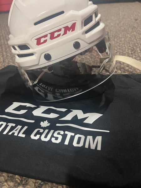 Medium CCM Super Tacks X Helmet Pro Stock (Used)