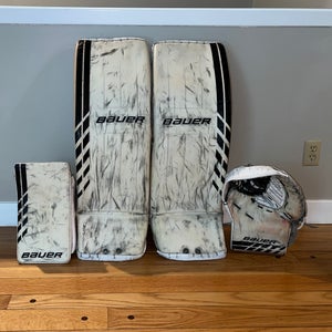 35" Bauer Hyperlite Regular Goalie Full Set Pro Stock (Used)
