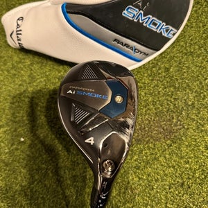 Callaway AI Smoke Max 4 21* Hybrid, Cypher 60 Regular Flex, RH