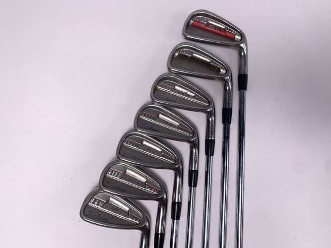 Titleist 775 CB Iron Set 4-PW NS Pro 100 Stiff Steel Mens RH