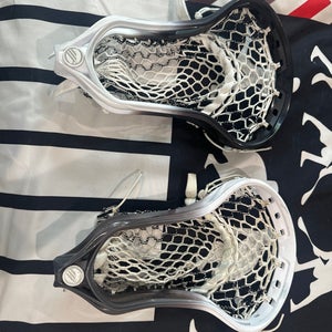 Two Black and White Dyed Maverik Strung Optik 3 Heads (New)