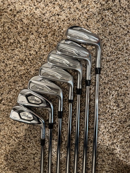 Men's Titleist 718 AP 3 (4-5) AP2 (6-PW) Flex Steel Shaft (Used)