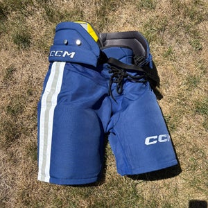 Men's Senior Medium CCM HPTK Hockey Pants Pro Stock Sudbury Wolves OHL