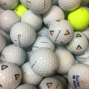 TaylorMade TP5/ TP5x   5 Dozen Value AA Used Golf Balls Yellow and Pix included