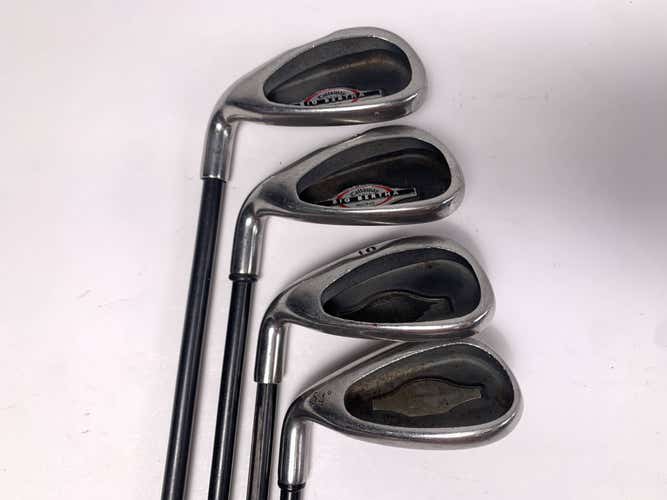 Callaway Big Bertha 2002 Iron Set 8-PW+SW RCH 75i Regular Graphite Mens LH
