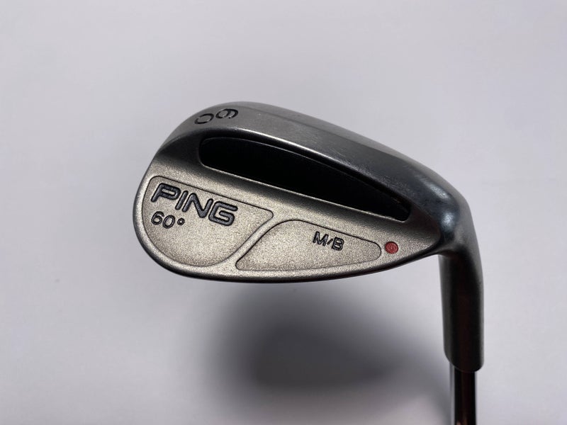 Ping MB Lob Wedge LW 60* Red Dot 1* Flat DGS Wedge Steel Mens RH