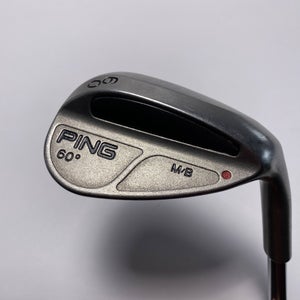 Ping MB Lob Wedge LW 60* Red Dot 1* Flat DGS Wedge Steel Mens RH