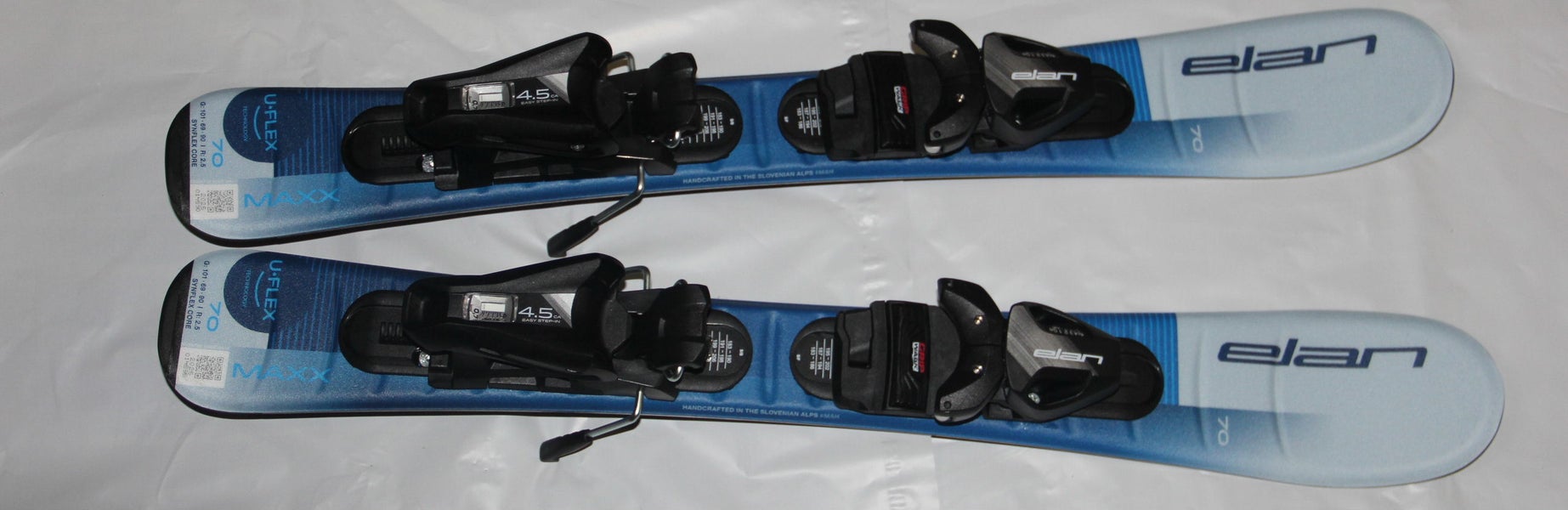 NEW Elan Maxx Blue Jr. Kid's Skis, 70cm w/ EL 4.5 GW CA JRS BLK   2026