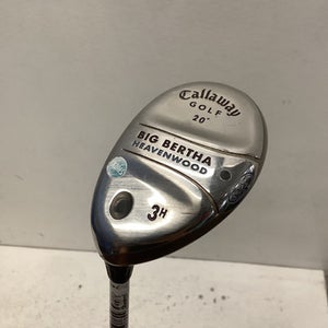 Used Callaway BIG BERTHA Mens Hybrid Club RH 3 Hybrid 11443-S000197031