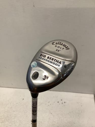 Used Callaway BIG BERTHA Mens Hybrid Club RH 3 Hybrid 11443-S000197031