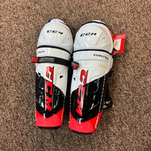 Junior CCM Control 11" Shin Pads (New)