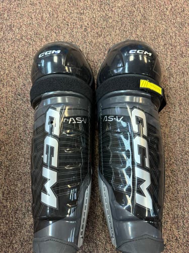 Senior CCM Tacks AS-V 16" Shin Pads (New)