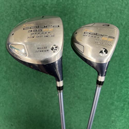 Cobra SZ Ladies Driver/Fairway 3 Wood Golf Club Set Right Hand Women's Graphite