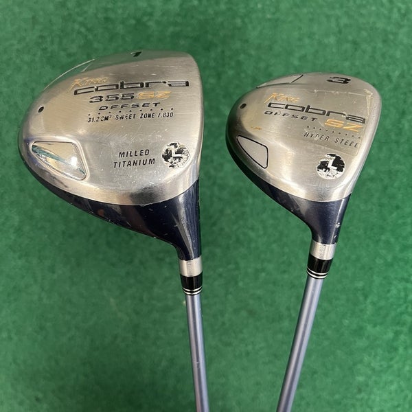 Cobra SZ Ladies Driver/Fairway 3 Wood Golf Club Set Right Hand Women's Graphite