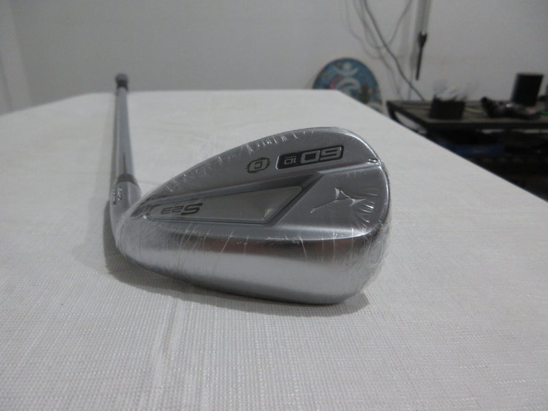 Mizuno S23 Satin Chrome Lob Wedge LW - 60.10 - KBS Regular Flex Steel - NEW