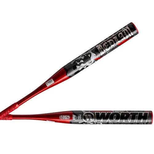 Worth USSSA Bedlam Composite Balanced Slo-Pitch Bat 34" (New)