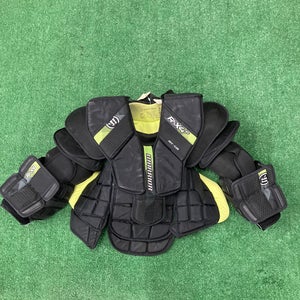 Intermediate Small / Medium Warrior RITUAL X4 E Goalie Chest Protector (Used)